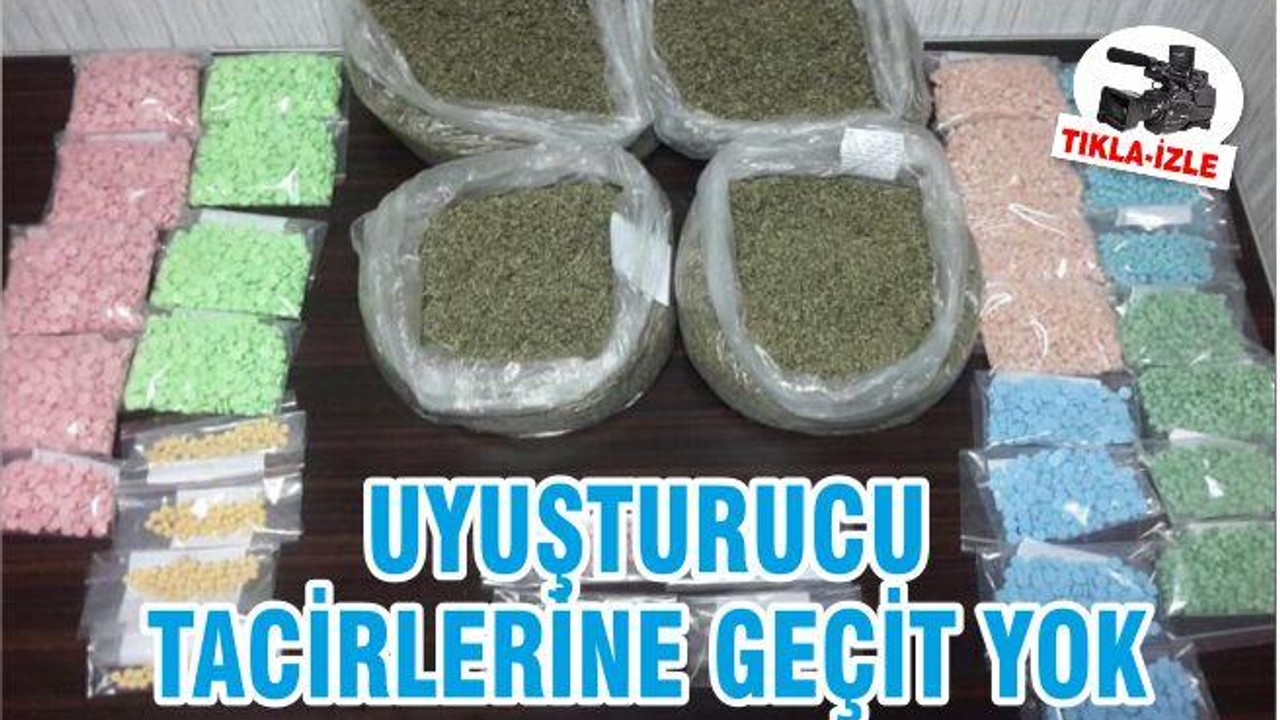 UYUŞTURUCU TACİRLERİNE GEÇİT YOK