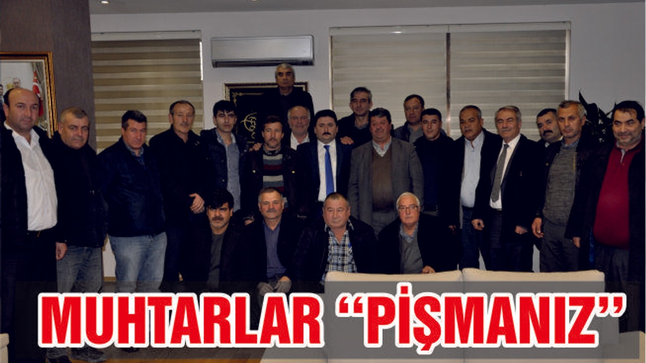 Altıeylül Kırsal Mahalle Muhtarlarından Başkan Avcı’ya ‘Özür Ziyareti’