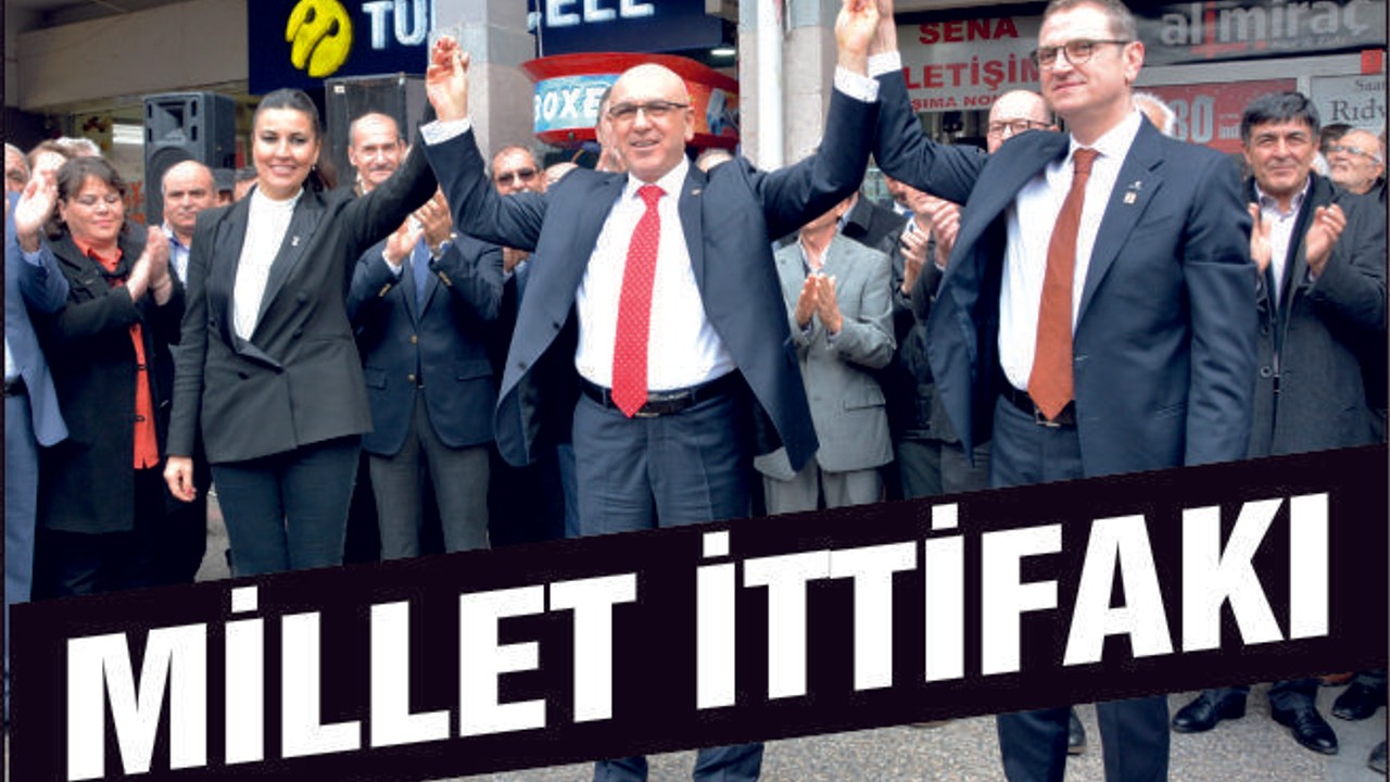 Millet İttifakı merkez adayları tanıtıldı