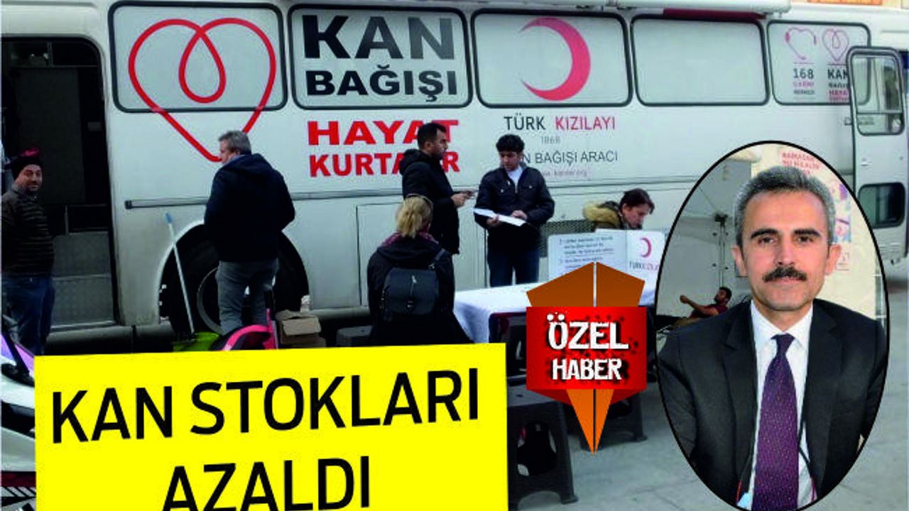 KIZILAY'DA KAN STOĞU AZALDI