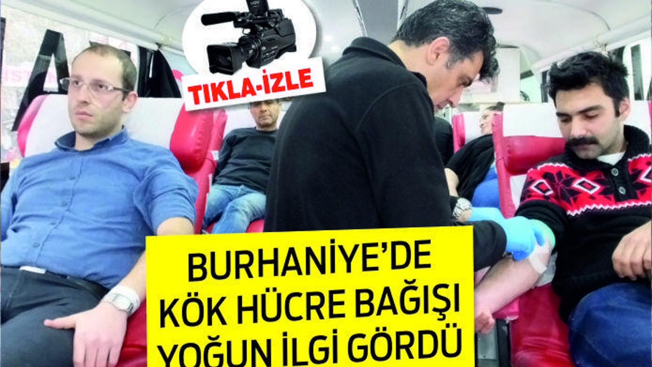 Burhaniye’de kök hücre bağışı büyük ilgi gördü