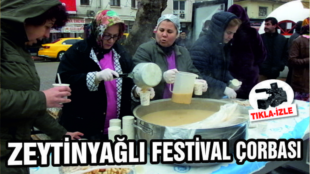 Zeytinyağlı festival çorbası