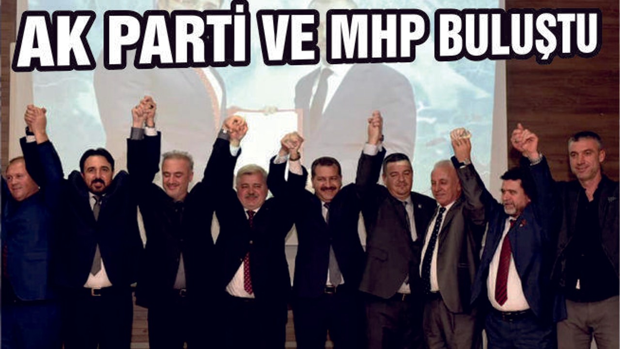 Ayvalık AK Parti’de MHP danışma meclisinde buluştu