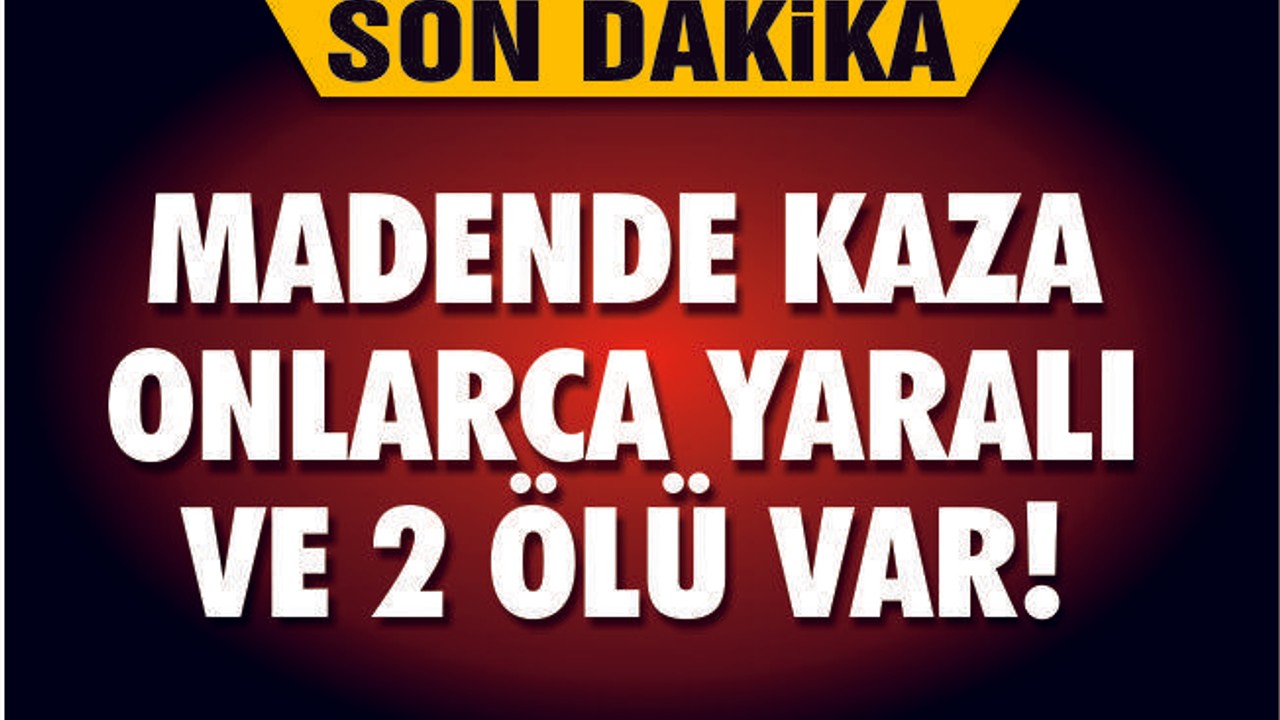 BALYA'DA MADENDE KAZA: 1 ÖLÜ 23 YARALI