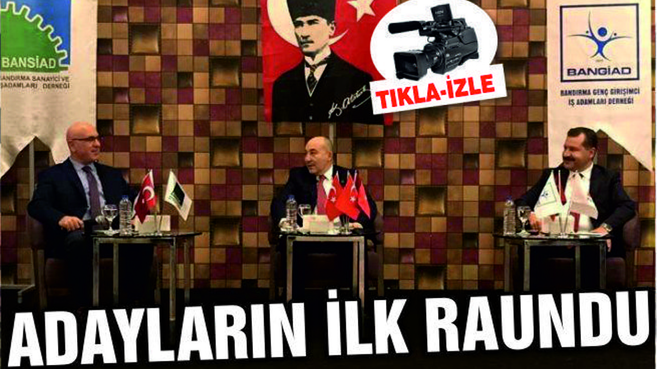 ADAYLARIN İLK RAUNDU!