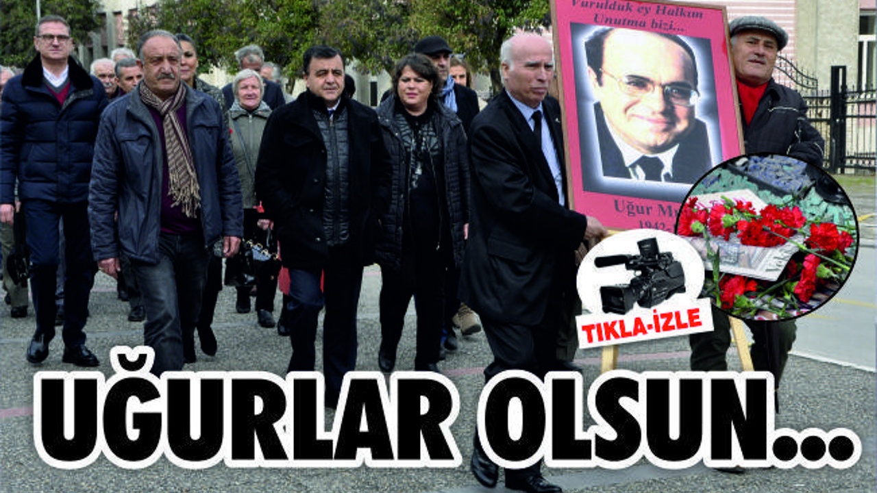 UĞUR MUMCU’YA HÜZÜNLÜ ANMA