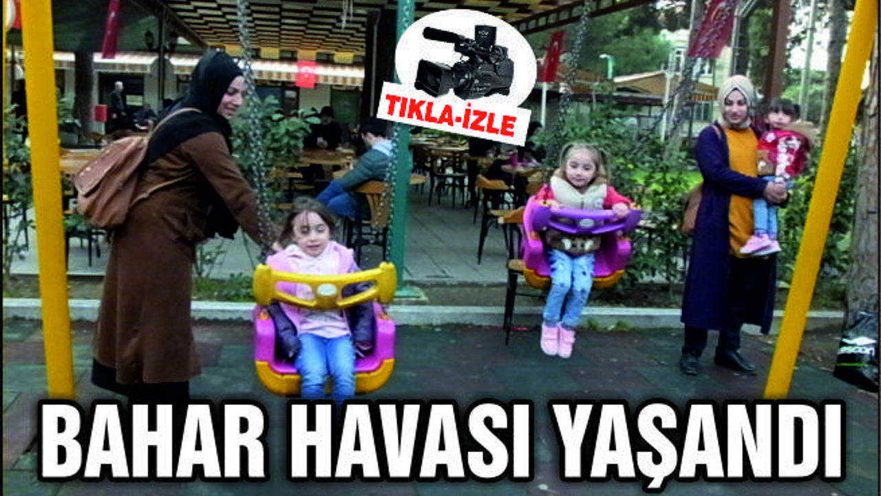 Burhaniye’de bahar havası yaşandı