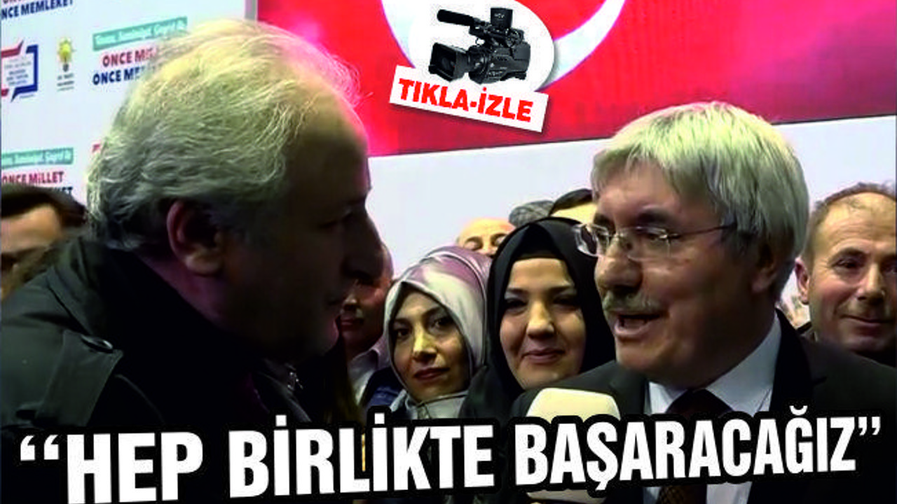 CENGİZ ''BİRLİKTE BAŞARACAĞIZ''