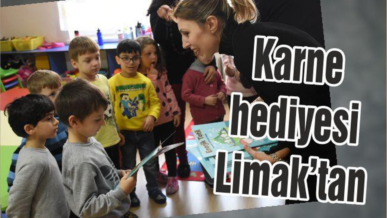 ÇOCUKLARIN KARNE HEDİYESİ LİMAK ENERJİ’DEN