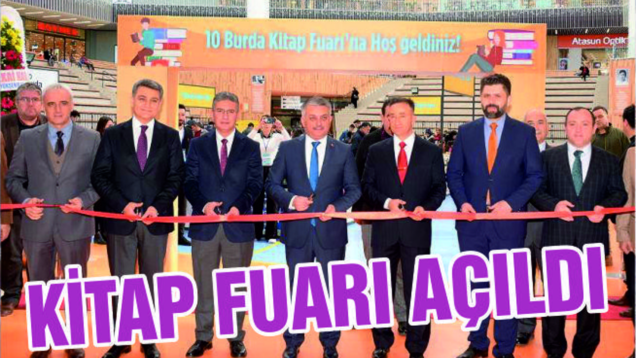 KİTAP FUARI AÇILDI
