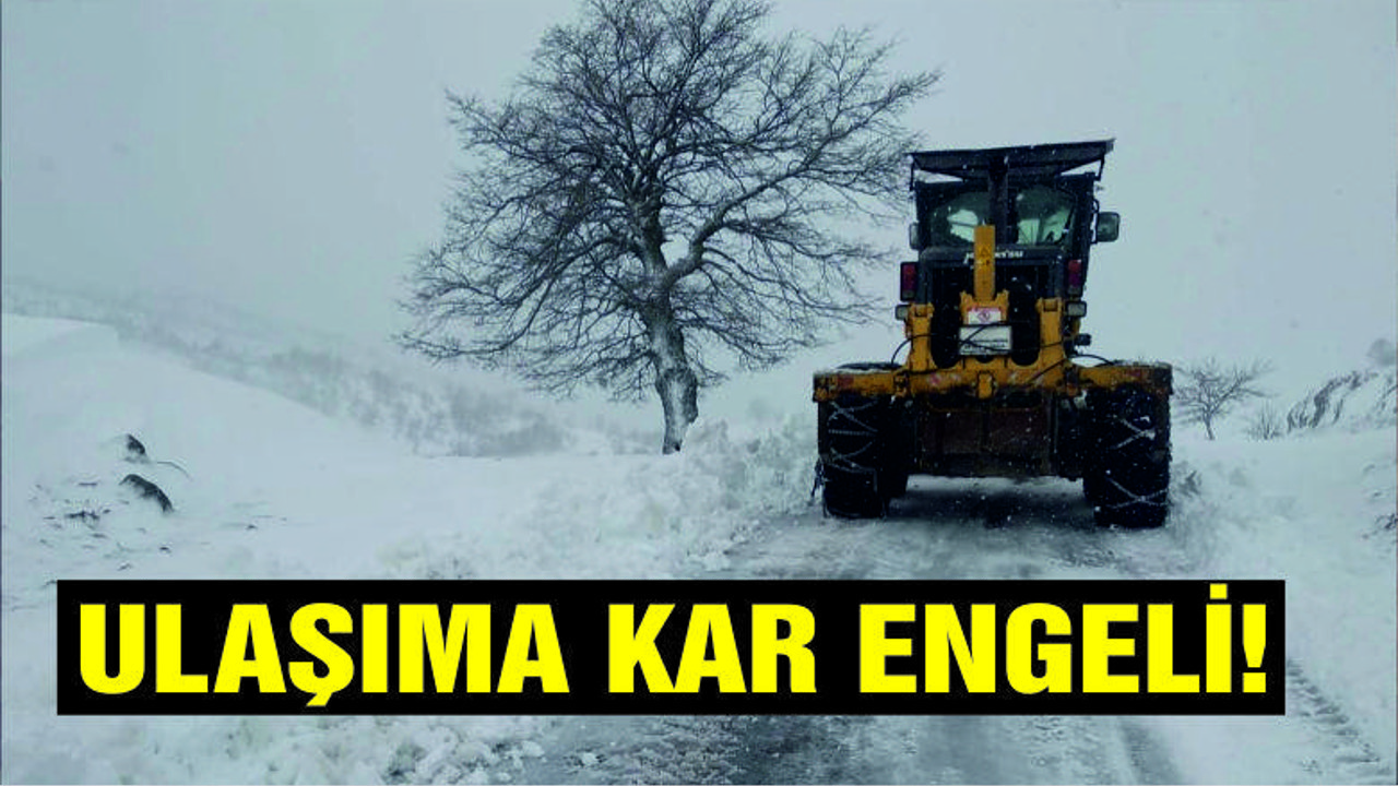 ULAŞIMA KAR ENGELİ