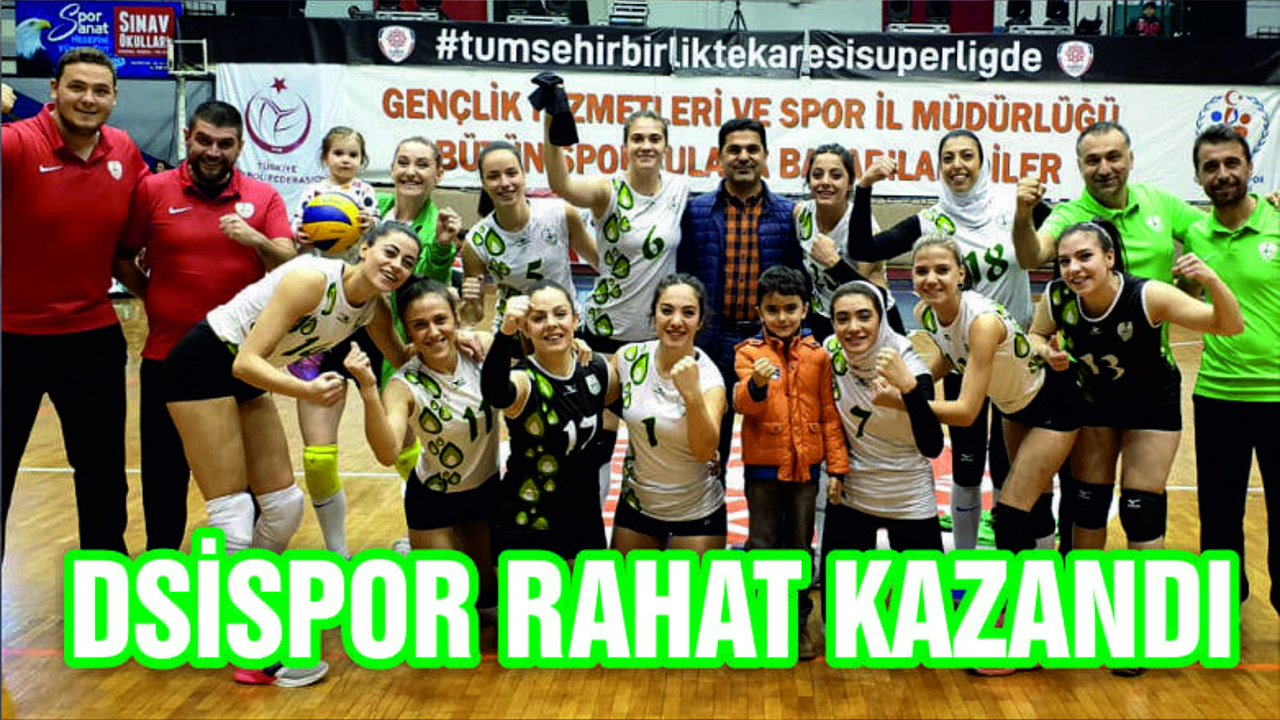 Balıkesir DSİ Spor Rahat Kazandı