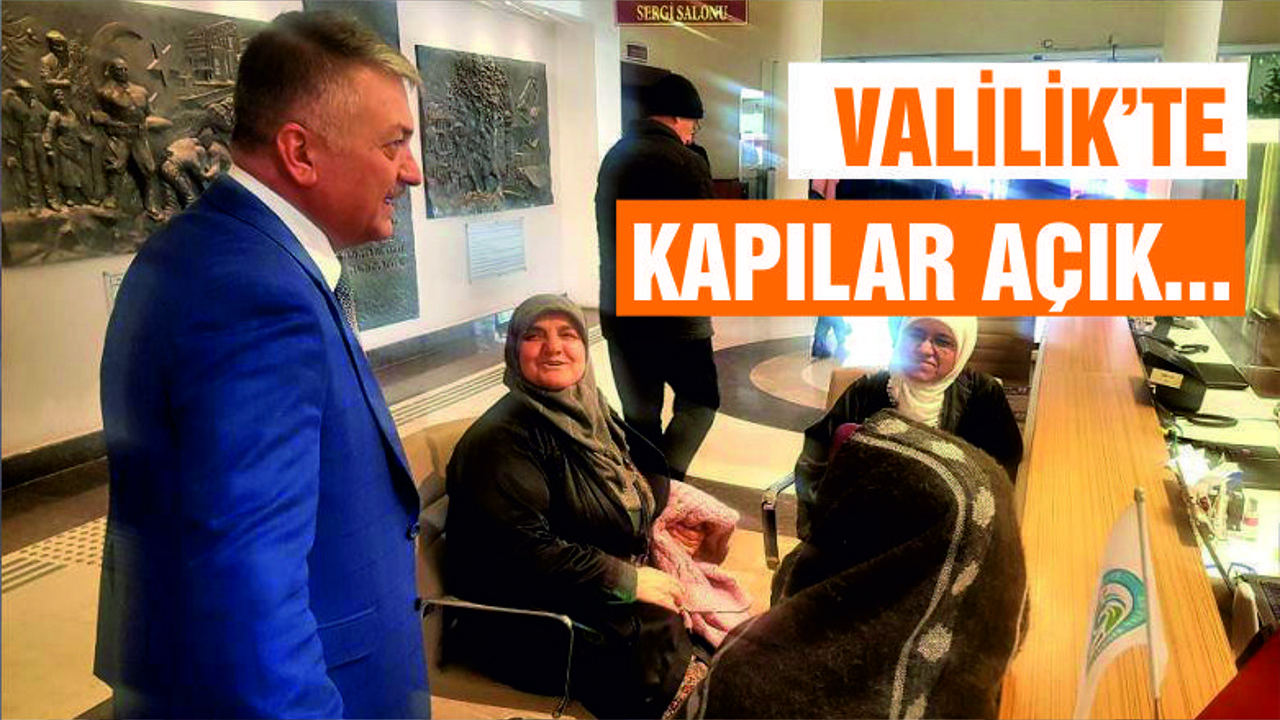 BALIKESİR'DE ÇÖZÜME AÇIK KAPI