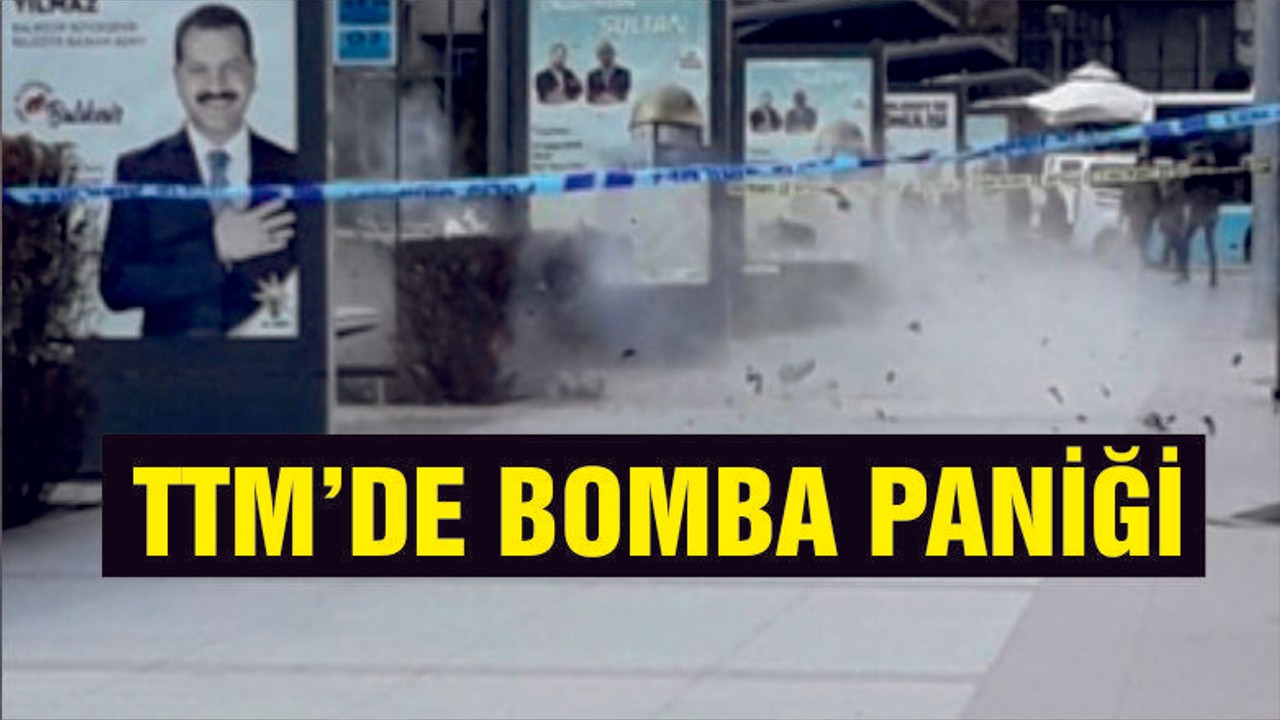 TTM'DE BOMBA ALARMI