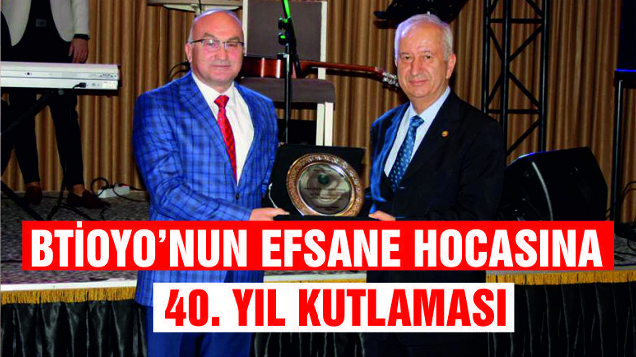 TURİZM FAKÜLTESİ'NİN ÇINARI İÇİN 40. YIL KUTLAMASI
