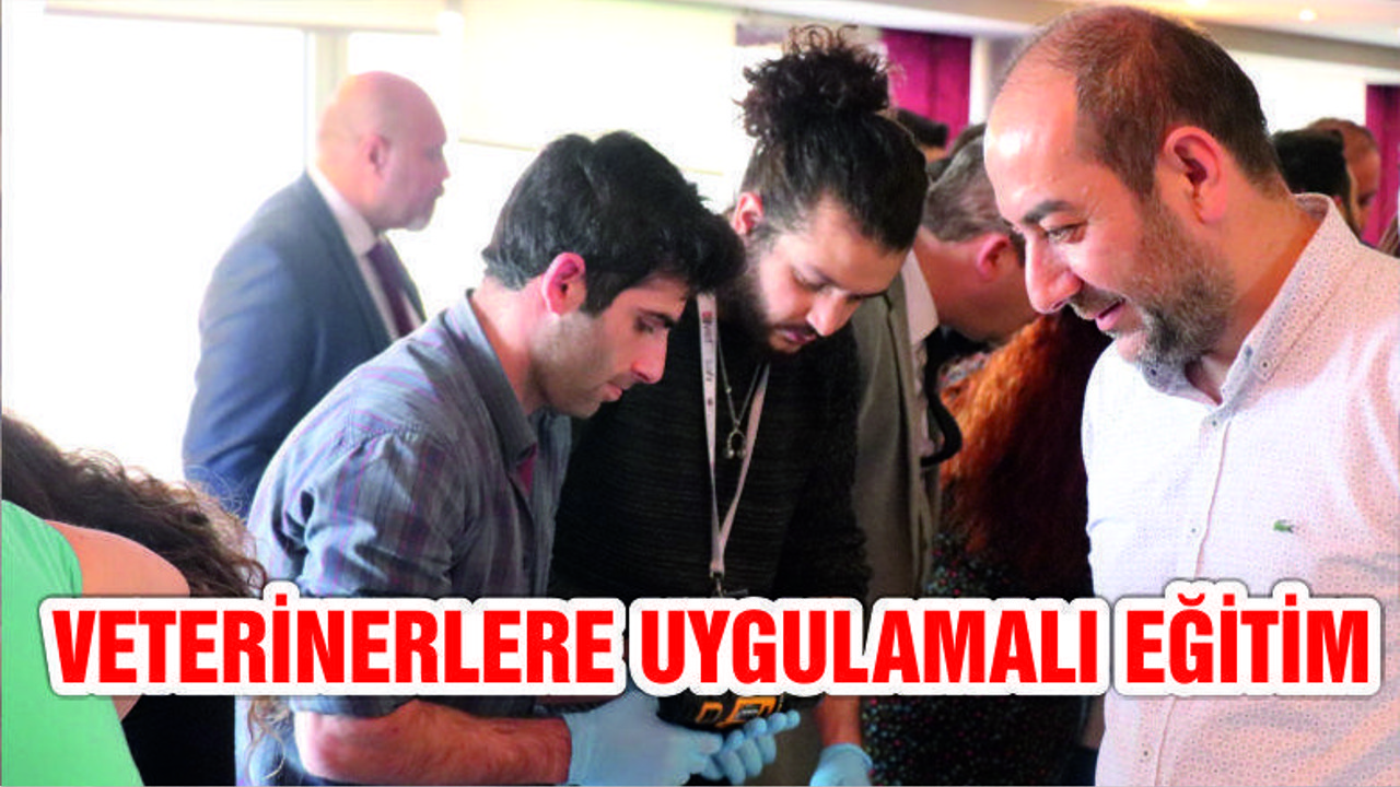 Veterinerlere uygulamalı eğitim semineri