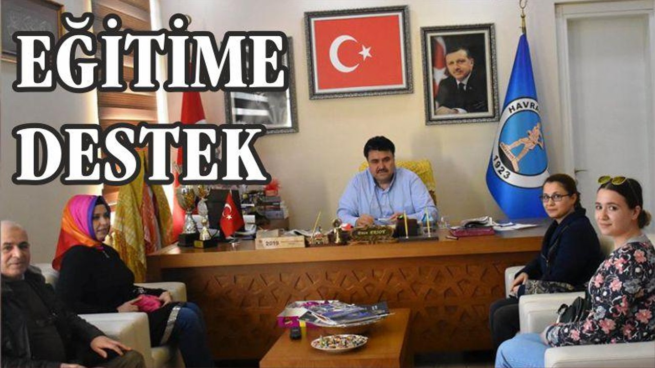 Eğitimcilerden Başkan Ersoy’a teşekkür
