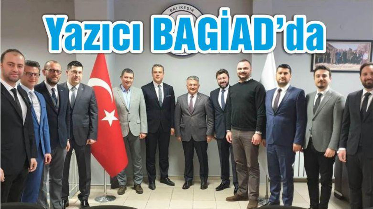 YAZICI ‘HAYIRLI OLSUN’ DEDİ