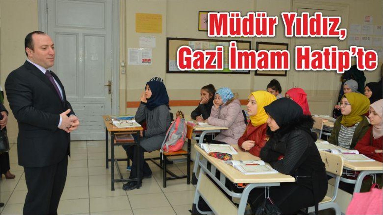 YILDIZ GAZİ İMAM HATİP ORTAOKULUNDA