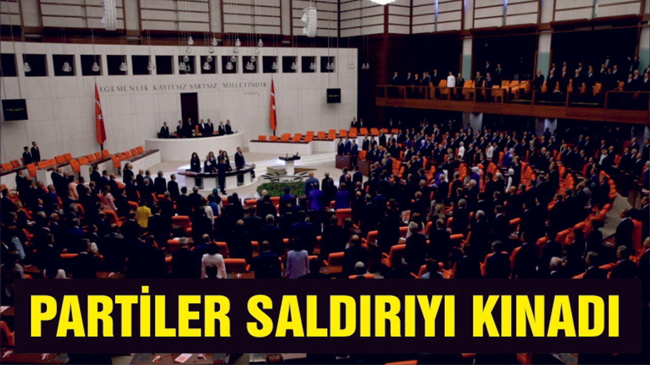 Meclis’teki 5 partiden camiye terör saldırısına ortak kınama