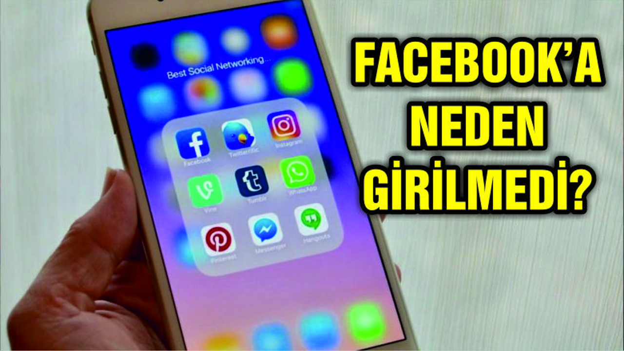 FACEBOOK'A DÜN GECE GİREMEDİNİZ Mİ?
