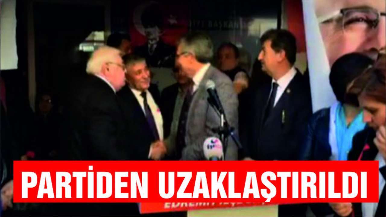 SARI “PARTİMİZLE İLİŞİĞİ KESİLMİŞTİR”