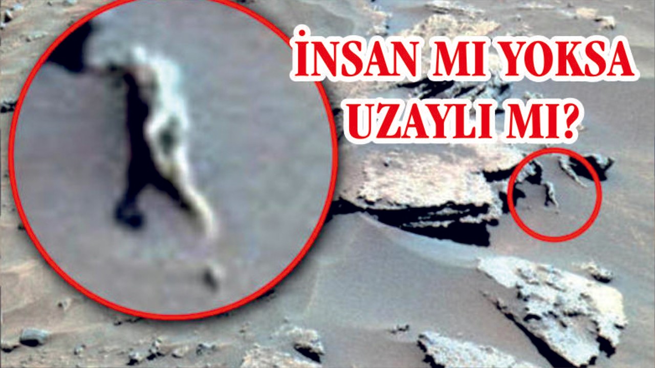 UZAYDA BİR İNSAN MI YOKSA UZAYLI MI?