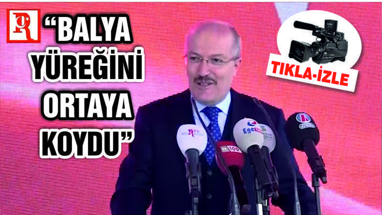 "BALYA YÜREĞİNİ ORTAYA KOYDU