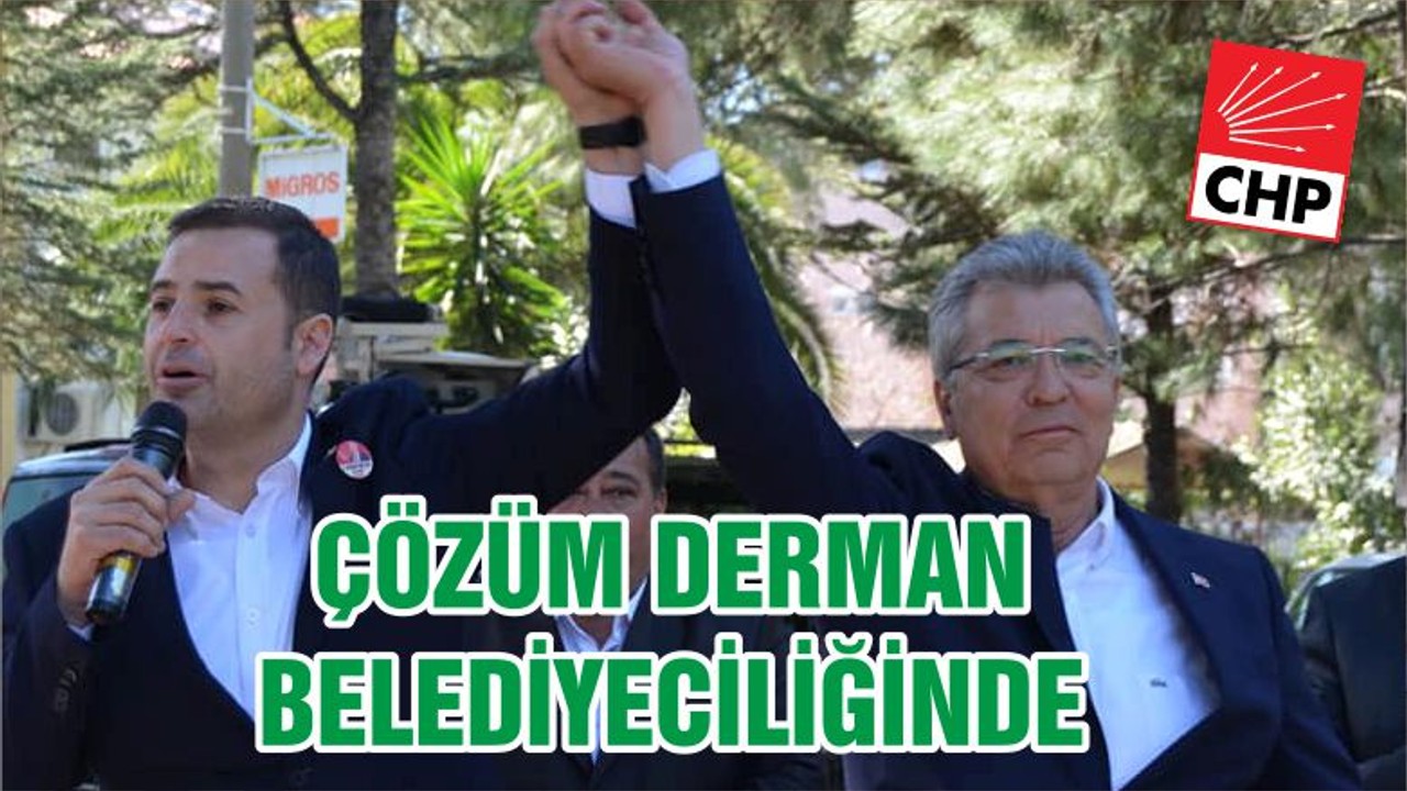 ÇÖZÜM DERMAN BELEDİYECİLİĞİNDE