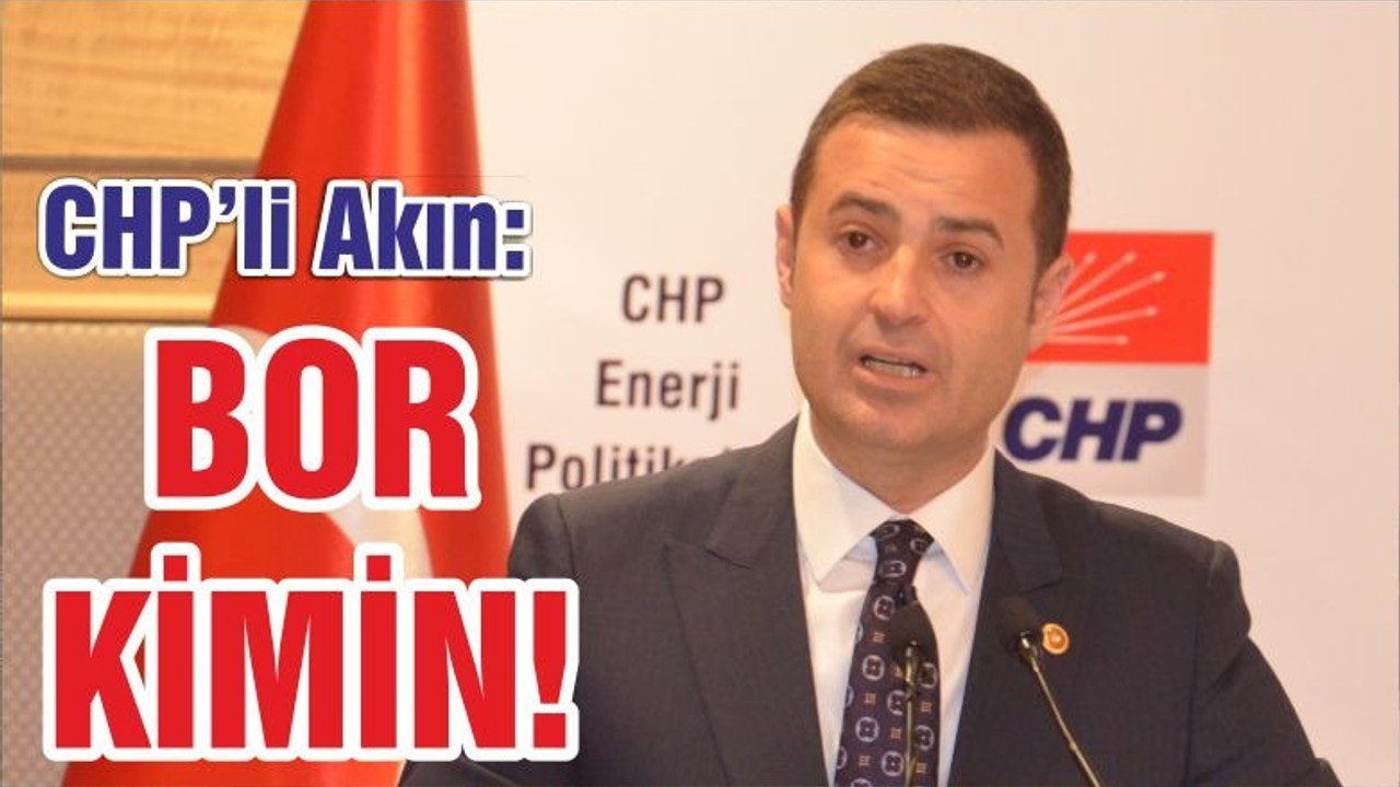 BOR KİMİN!