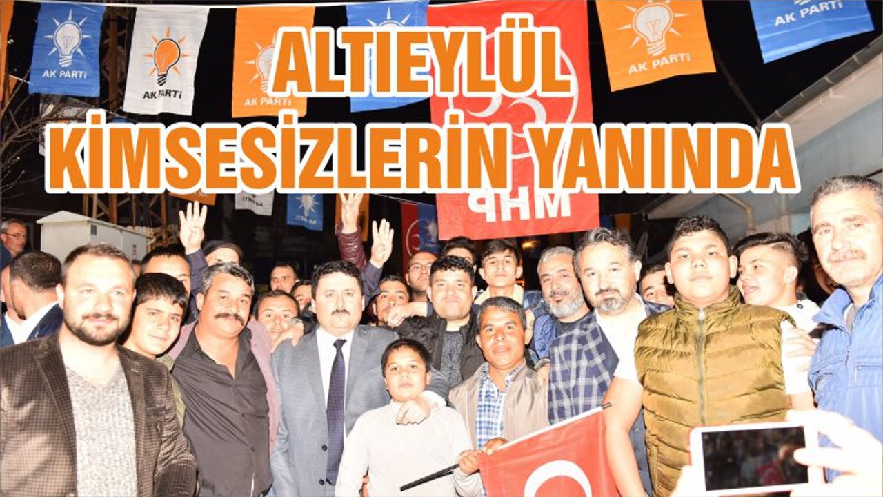 ALTIEYLÜL KİMSESİZLERİN YANINDA