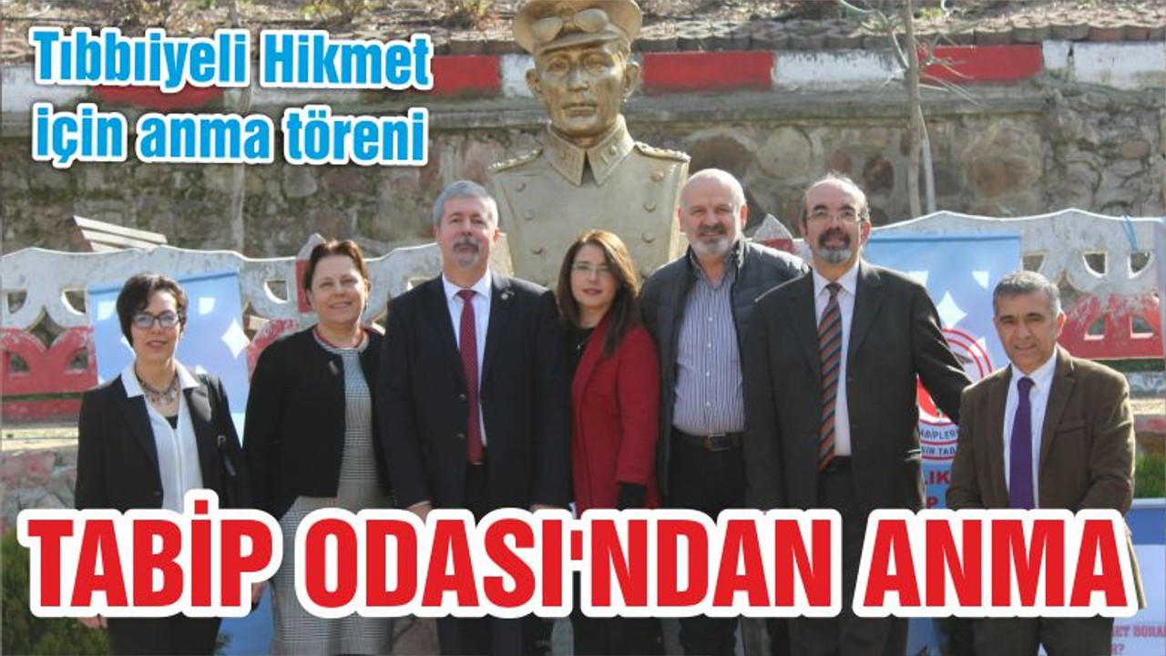 TABİP ODASI'NDAN ANMA