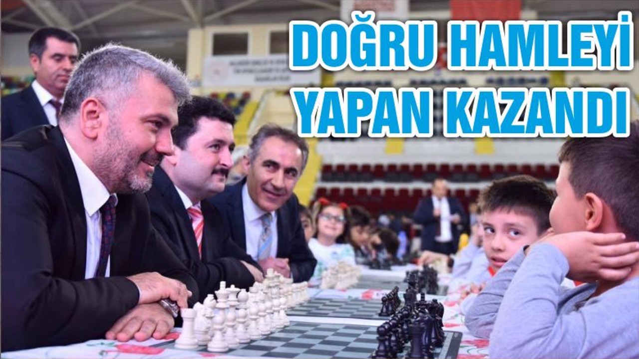 DOĞRU HAMLEYİ YAPAN KAZANDI