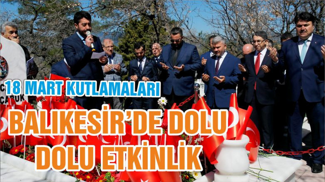 BALIKESİR’DE DOLU DOLU ETKİNLİK