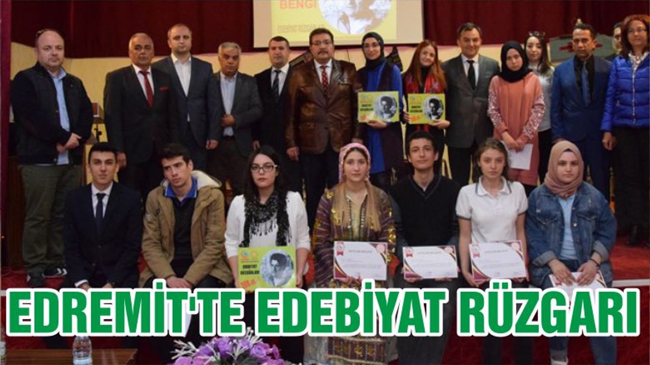 EDREMİT'TE EDEBİYAT RÜZGARI