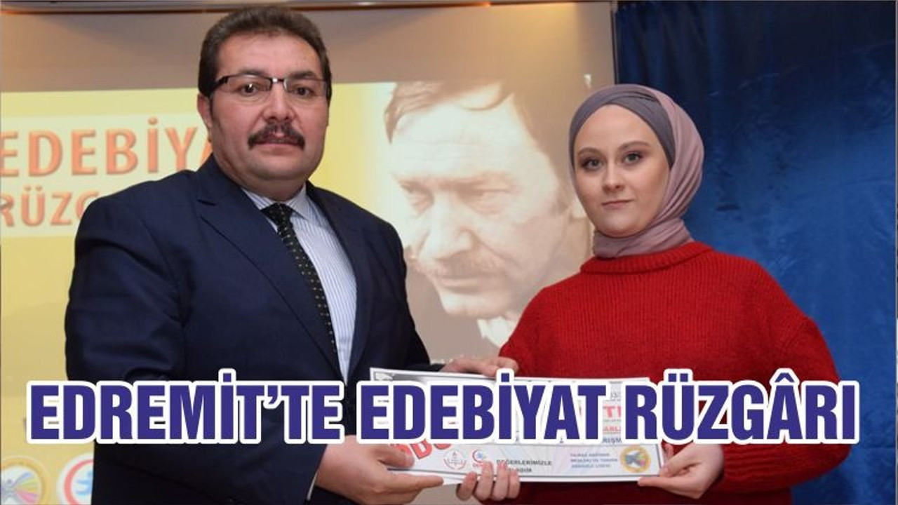EDREMİT’TE EDEBİYAT RÜZGÂRI