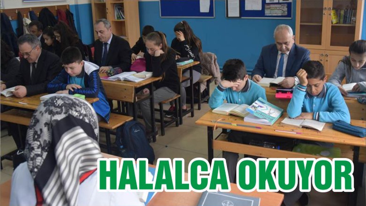 HALALCA OKUYOR