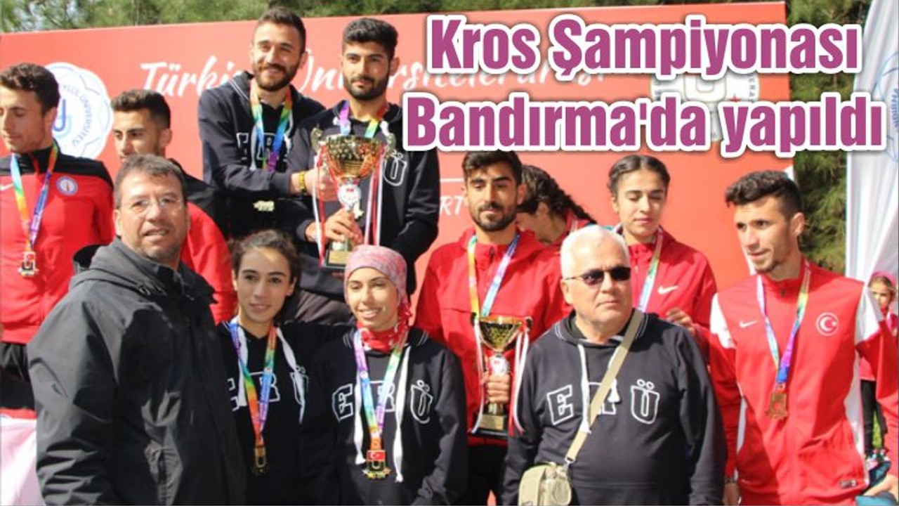 Kros Şampiyonası Bandırma'da yapıldı