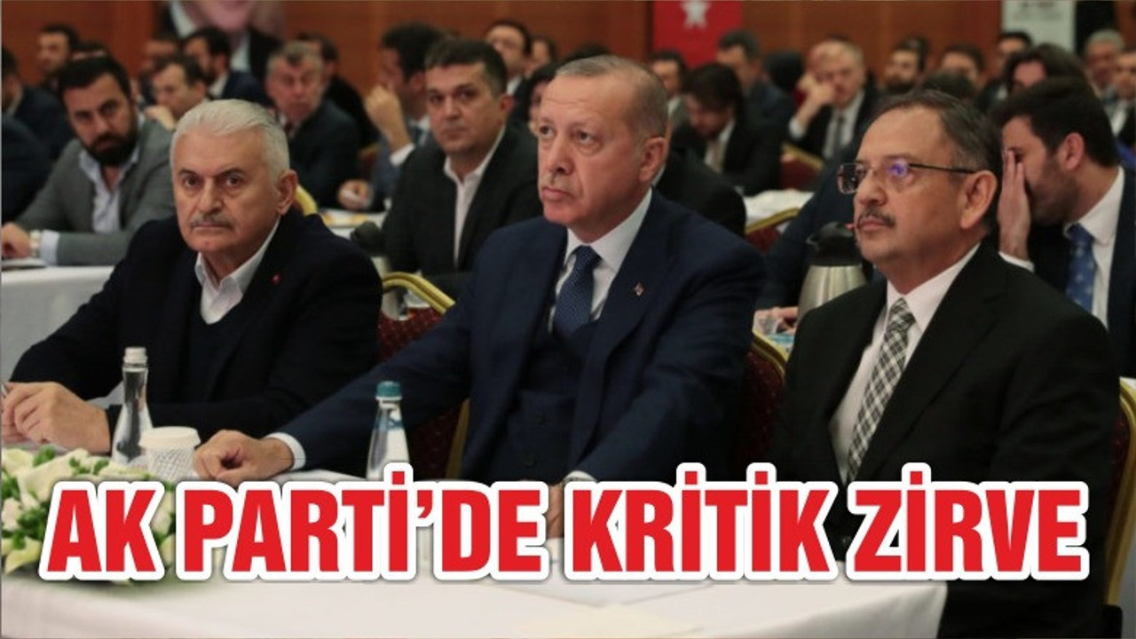 CUMHURBAŞKANI AK PARTİ TEŞKİLATINI OLAĞANÜSTÜ TOPLADI