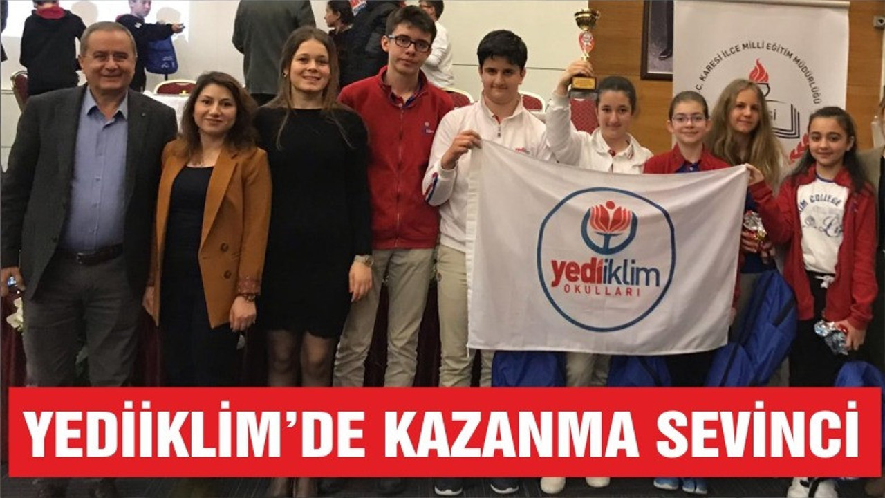 YEDİİKLİM’DE KAZANMA SEVİNCİ