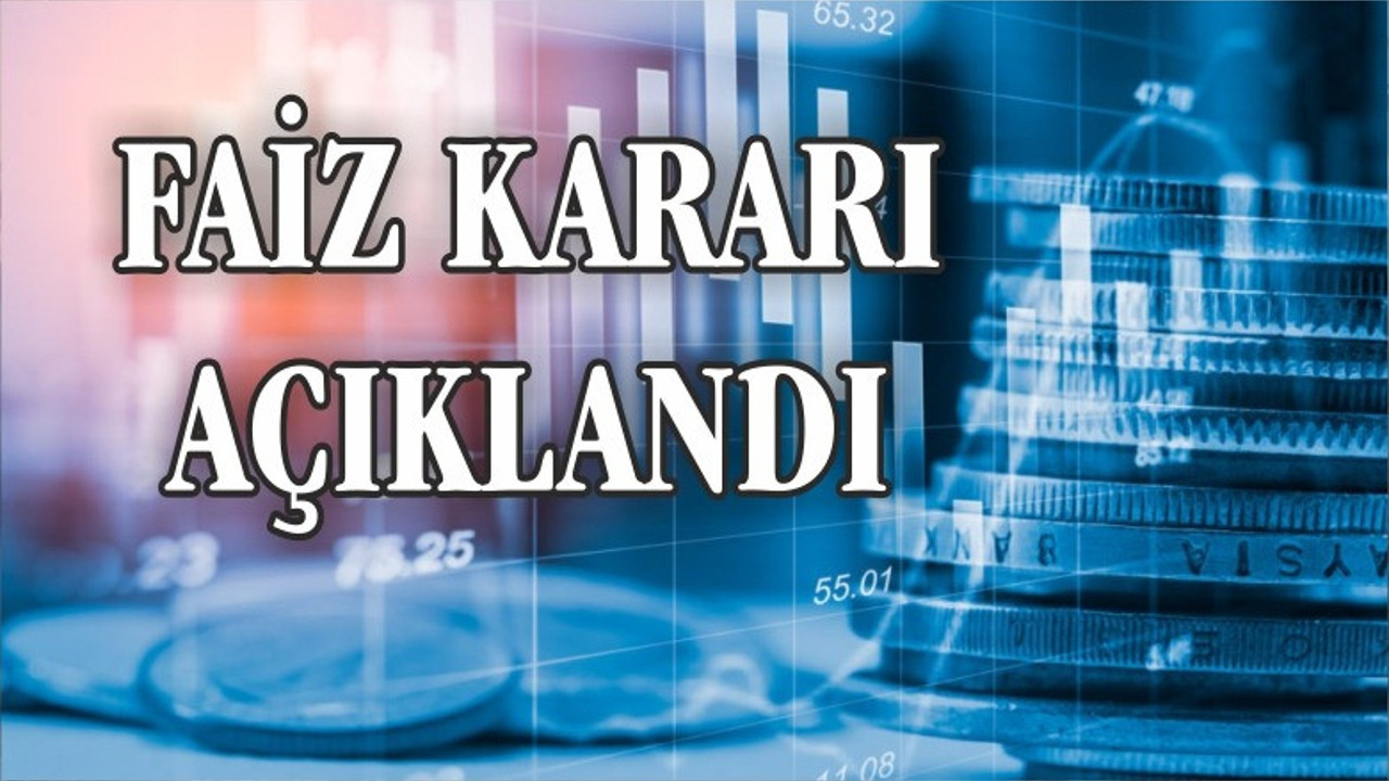 Merkez Bankası beklenen faiz kararını açıkladı