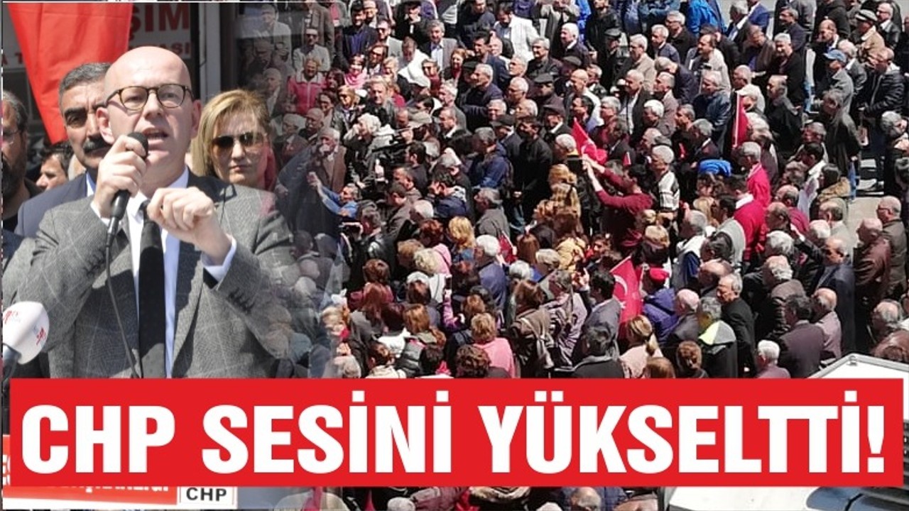CHP BALIKESİR TEŞKİLATI SESİNİ YÜKSELTTİ