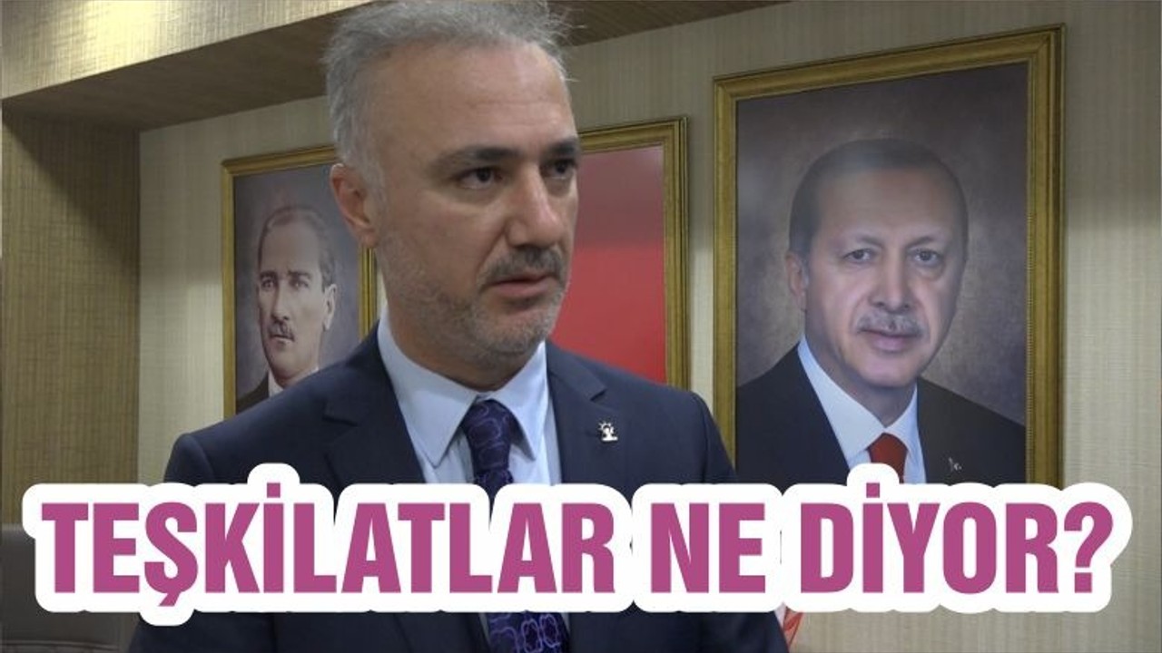 TEŞKİLATLAR NE DİYOR?