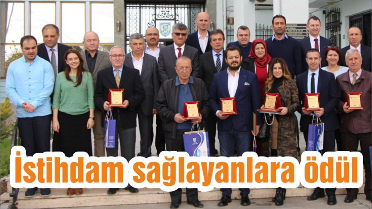 İstihdam sağlayanlara ödül