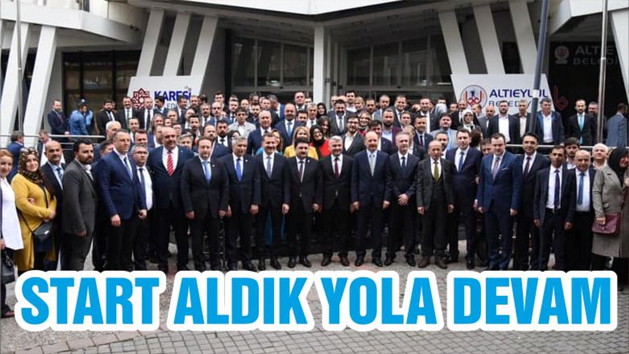 START ALDIK YOLA DEVAM