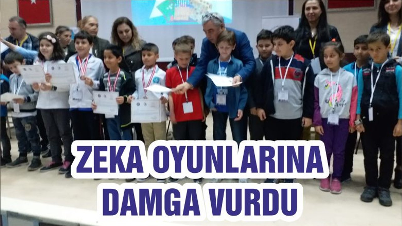 ZEKA OYUNLARINA DAMGA VURDU