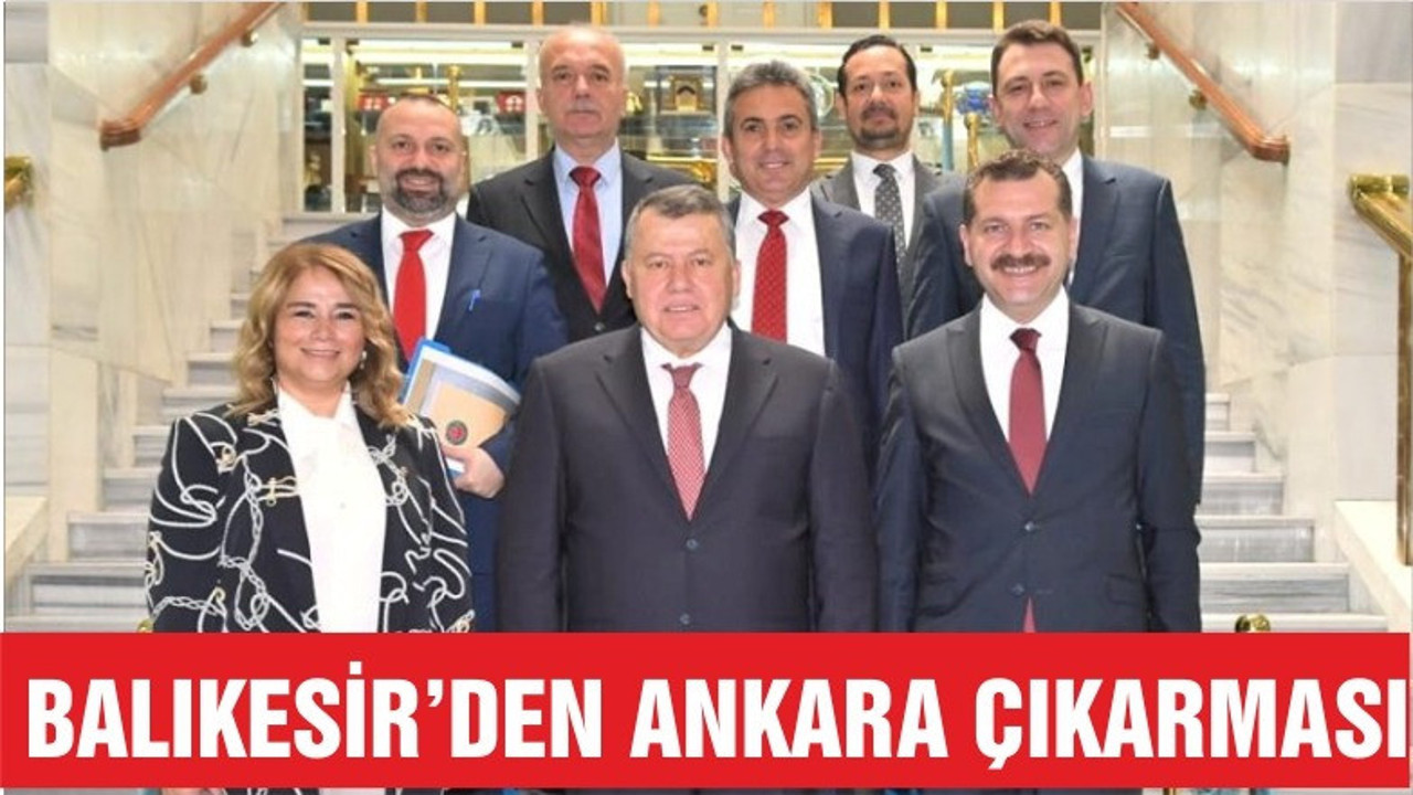 BÜYÜKŞEHİR'DEN ANKARA TEMASLARI