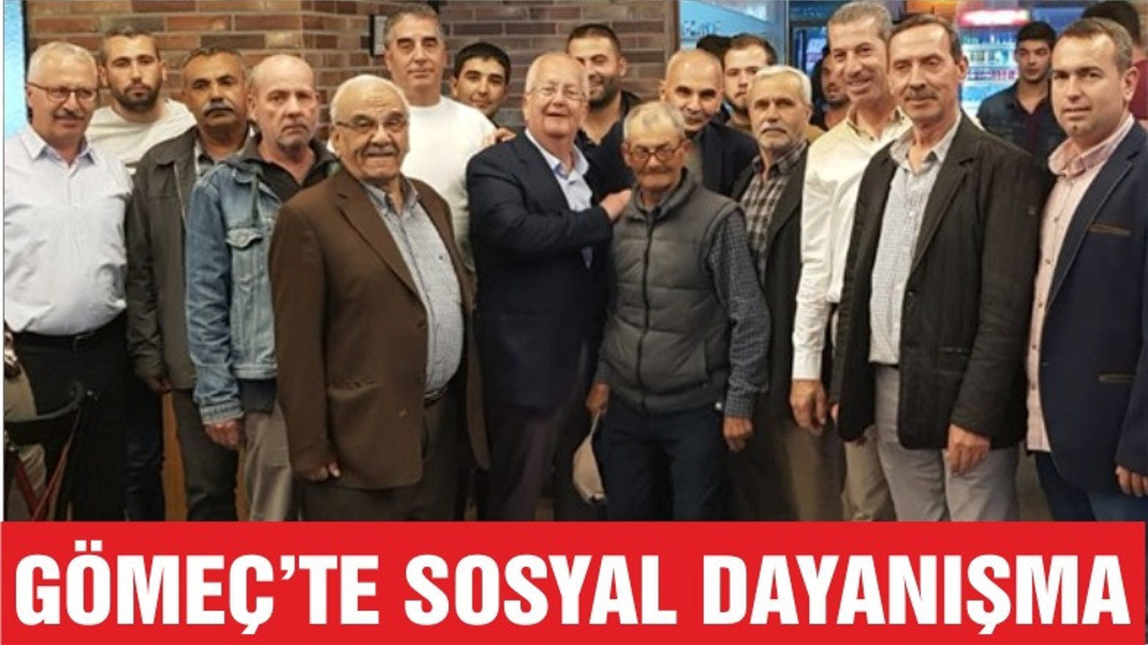 GÖMEÇ’TE BAŞKAN HİMAM’DAN SOSYAL İÇERİĞE ÖNEM