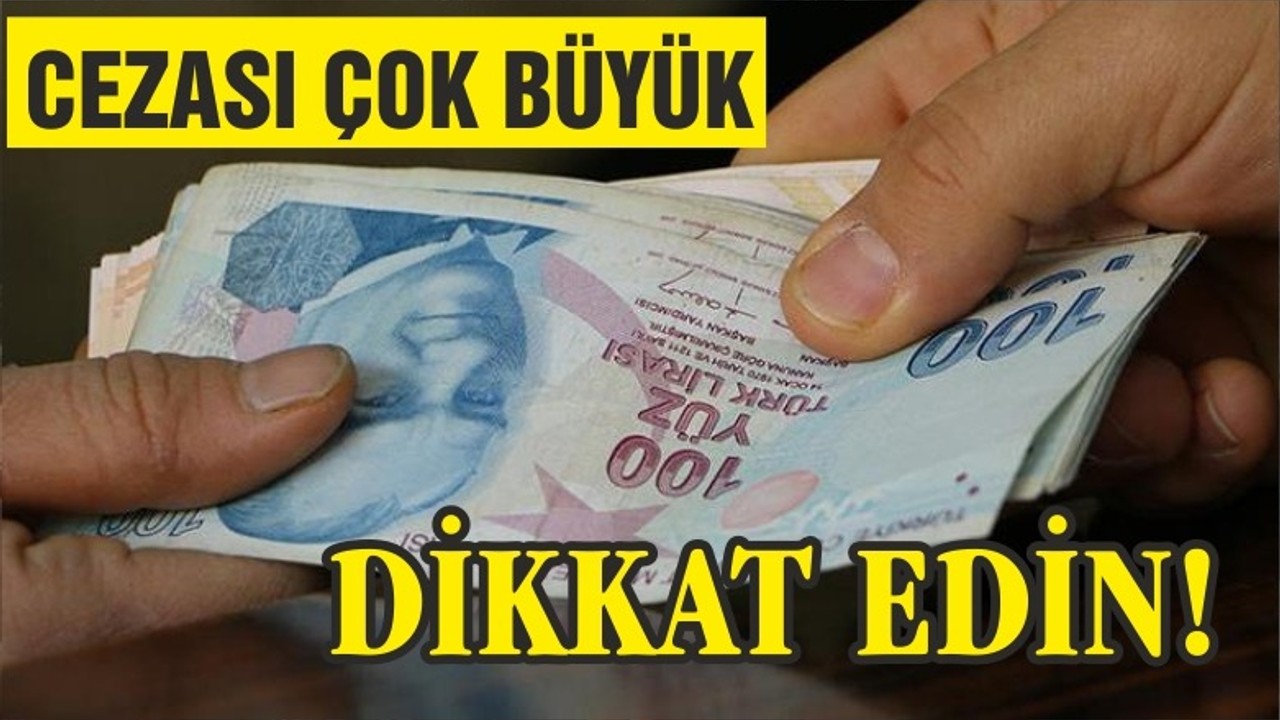 CEZASI ÇOK BÜYÜK