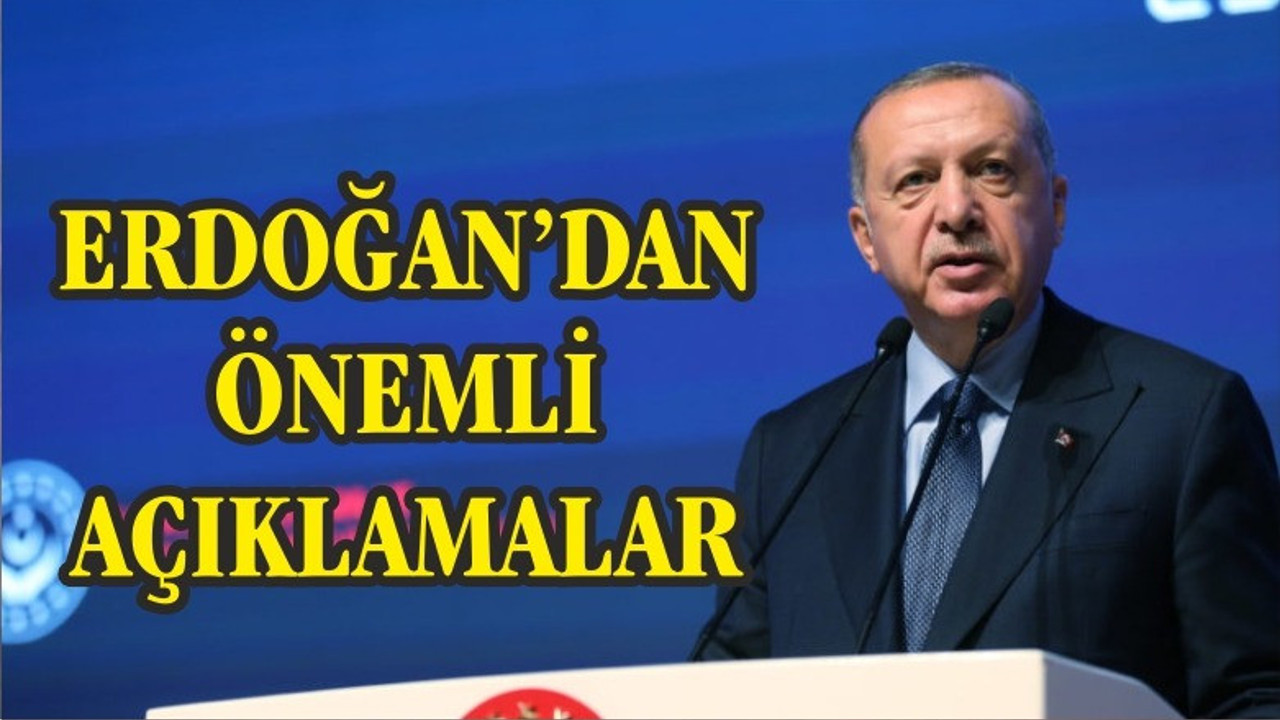 ERDOĞAN "EKONOMİK SALDIRILARA RAĞMEN DİK DURUYORUZ"